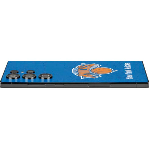 NBA New York Knicks Distressed Galaxy S25 Ultra Skin